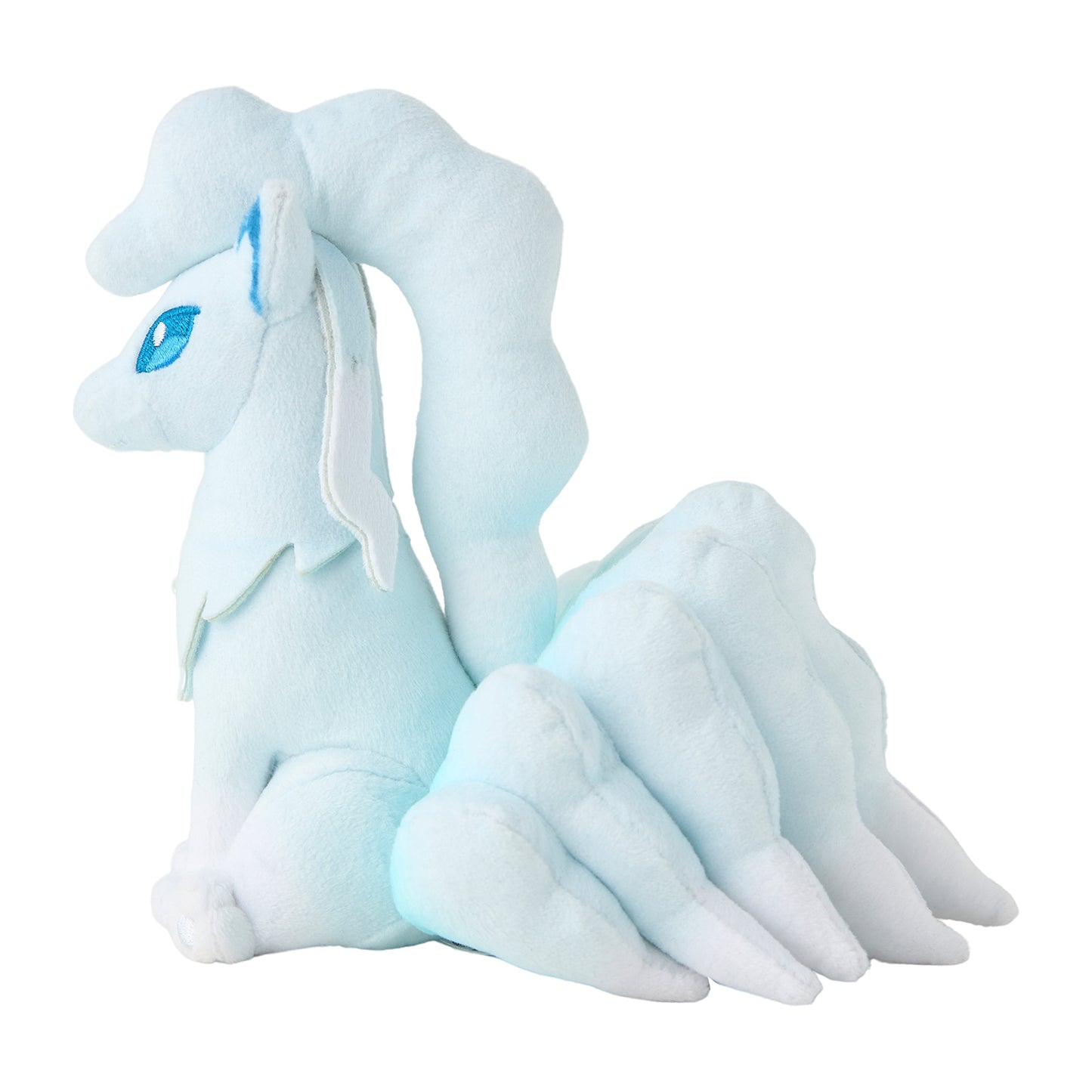 Pokémon Fit Alolan Ninetales Plush – Ice &amp; Fairy-Type Elegance (Palm-Sized Collectible)
