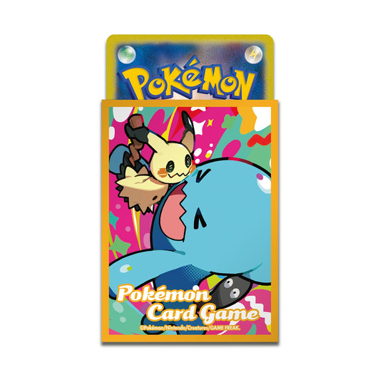 Pokémon TCG Deck Shield – Mimikyu & Wobbuffet [Orange]