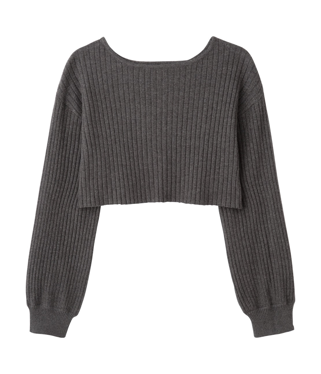 Knit Set-Up Dress with Cropped Top  Chic 2-Piece for Effortless Styling