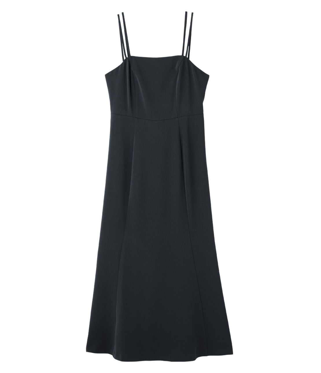 Double Strap Camisole Dress  Elegant Mermaid Silhouette with Convertible Straps