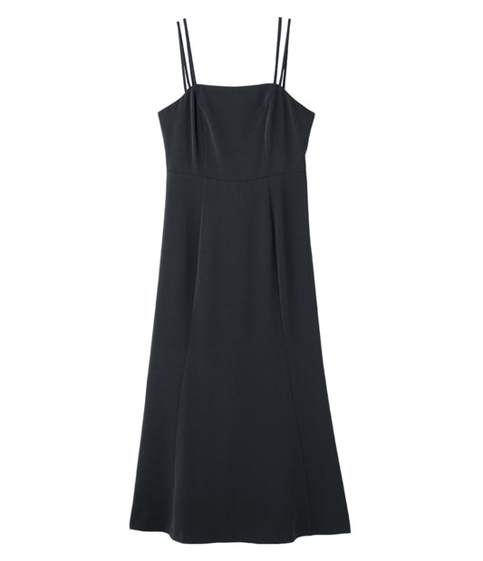 Double Strap Camisole Dress  Elegant Mermaid Silhouette with Convertible Straps