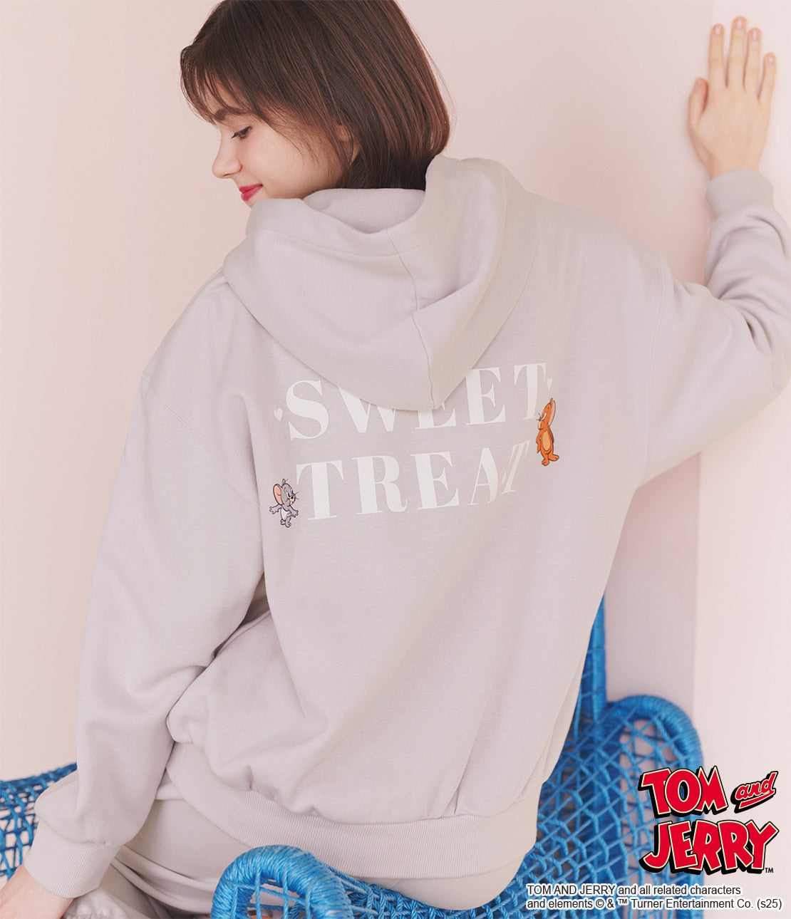 Jerry & Tuffy Hoodie Pajama Sweat Set | Tom & Jerry Collaboration Loungewear