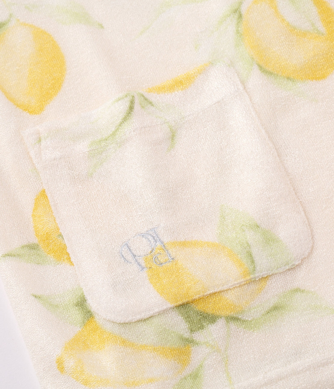 Cool Touch Pile Pajama Set | Refreshing Summer Loungewear in Stripe & Lemon
