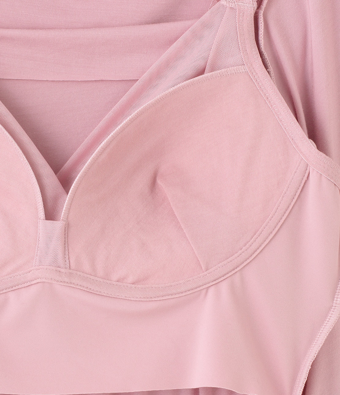 Night Bra Built-in HARA-Maki Pajamas  Bust-Support Sleepwear with Elegant Lace Design
