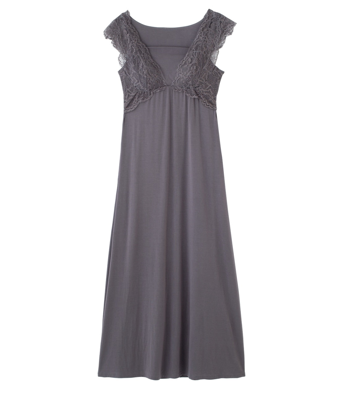 Night Bra Built-In Lounge Dress | Elegant Jersey One-Piece with Bust Support