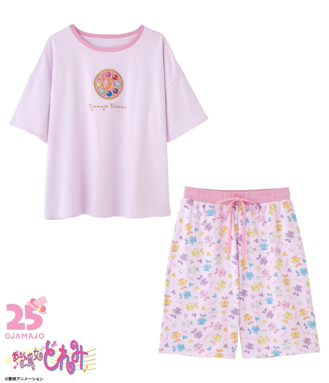 Ojamajo Doremi × PEACH JOHN Collaboration Pajama Set | 25th Anniversary Special
