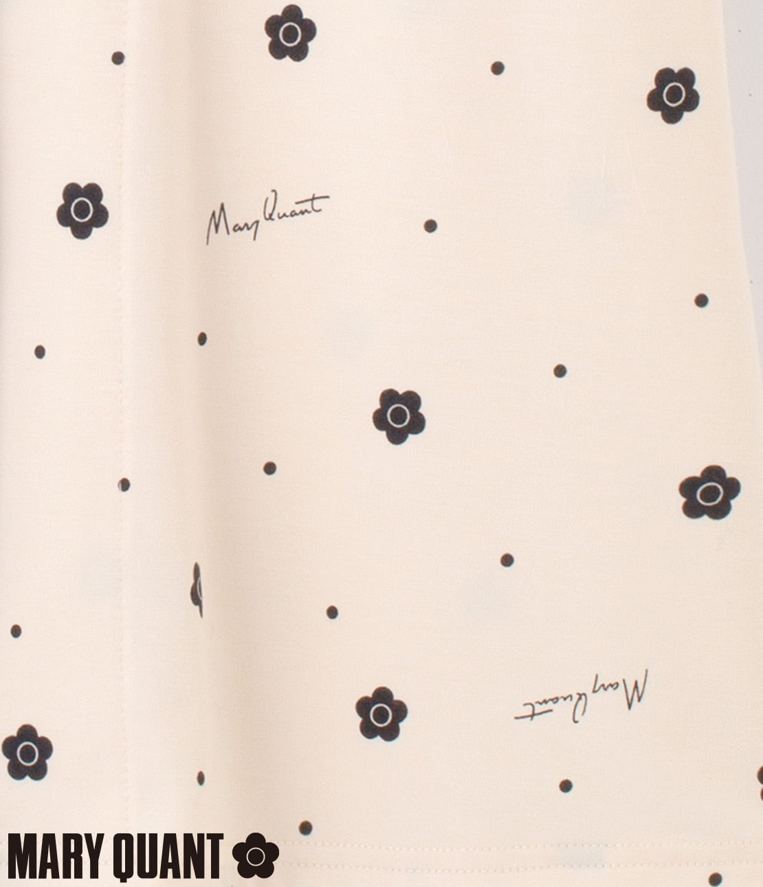 MARY QUANT Collaboration Daisy Lace Shirt Pajama | Elegant Cut & Sew Loungewear