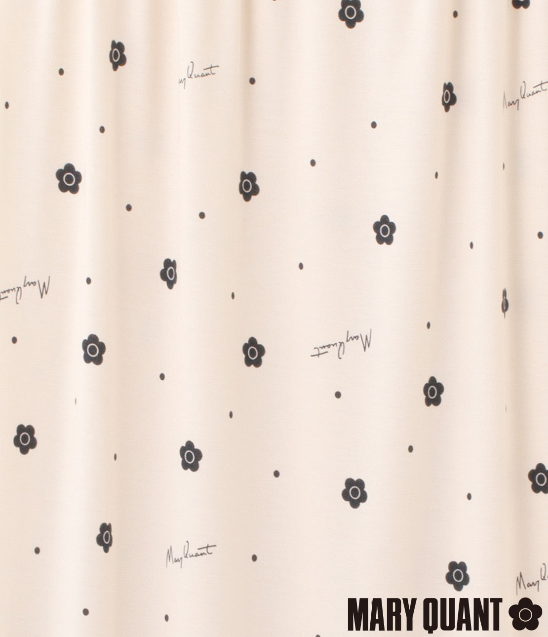 MARY QUANT Collaboration Daisy Lace Lounge Dress with Built-in Cups | Feminine Relaxing One-Piece