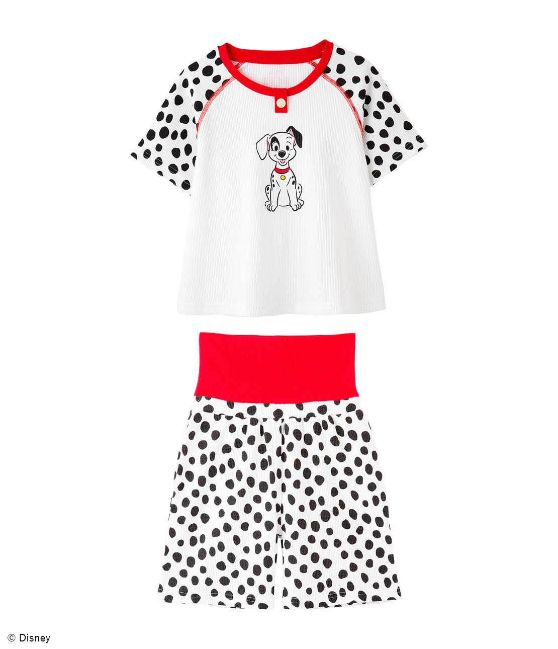 Disney 101 Dalmatians Kids Pajamas with Stomach Warmer  Family Matching Sleepwear