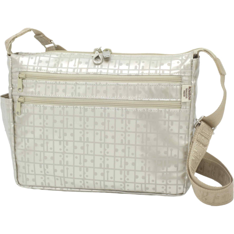 RAVI RAVI Kiki 2 Square Pochette | Compact, Lightweight & Water-Resistant Shoulder Bag Made in Japan