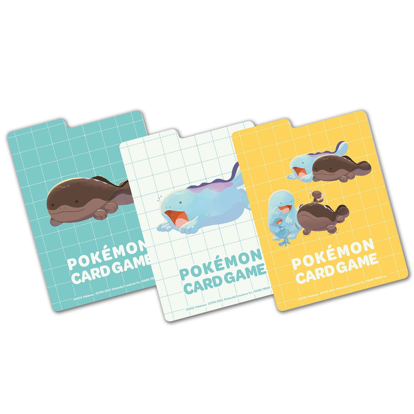 Pokémon TCG Double Deck Case – Quagsire & Clodsire | "Look-Alike Duo" Series
