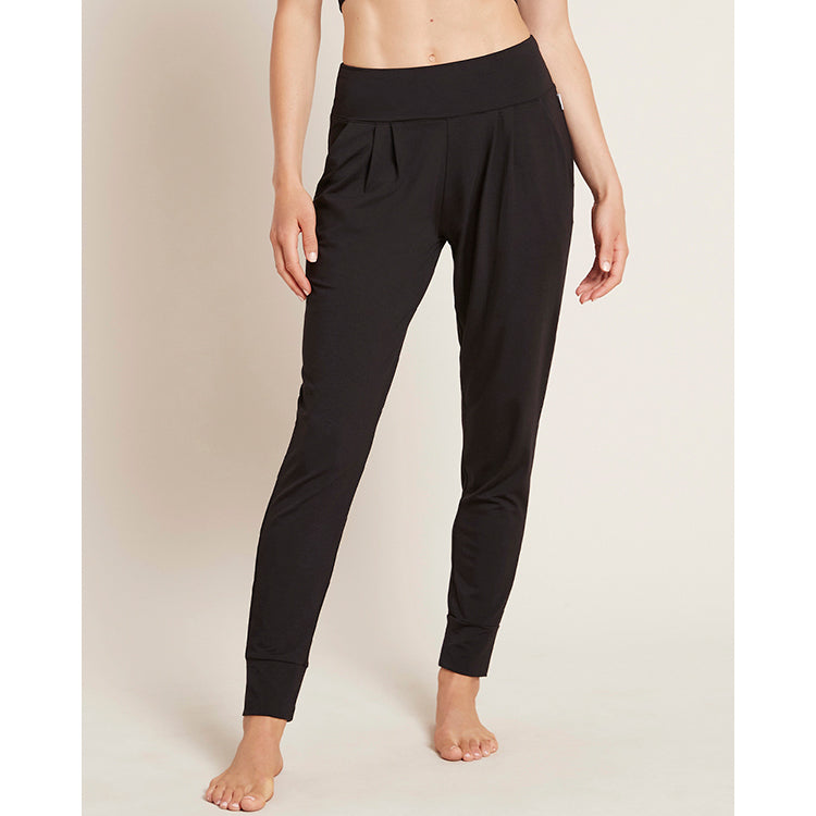 BOODY Downtime Lounge Pants – Bamboo-Rayon Relaxed Fit (Black/Storm)