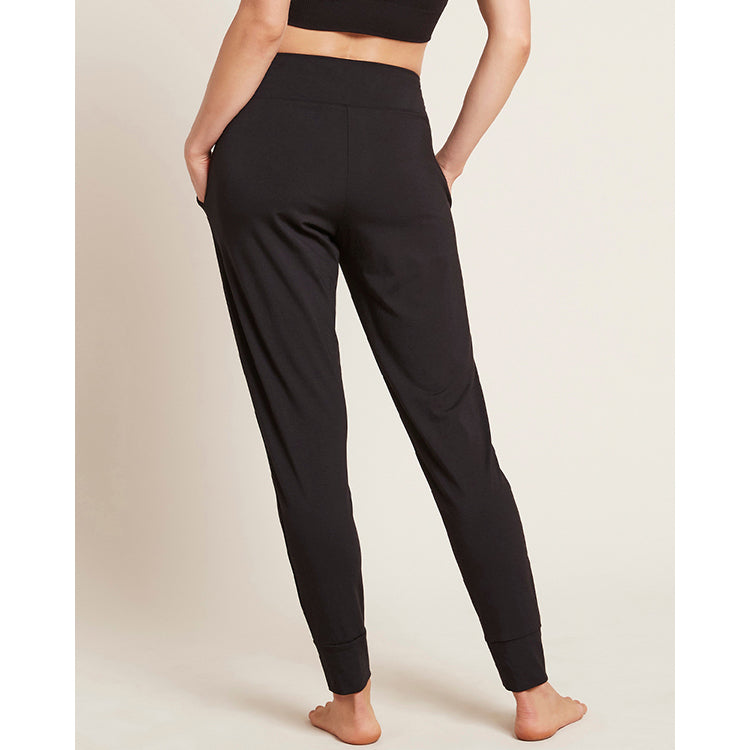 BOODY Downtime Lounge Pants – Bamboo-Rayon Relaxed Fit (Black/Storm)