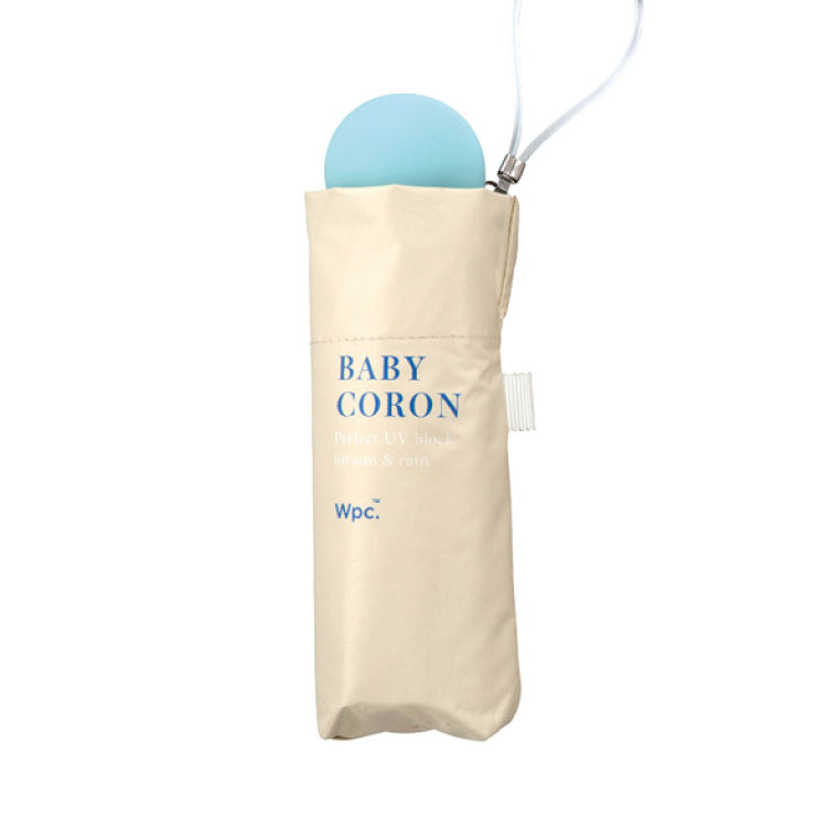 【WPC】Baby Cologne Mini Folding Parasol | 100% UV, Light &amp; Blue Light Protection | Cute &amp; Compact Sun &amp; Rain Umbrella