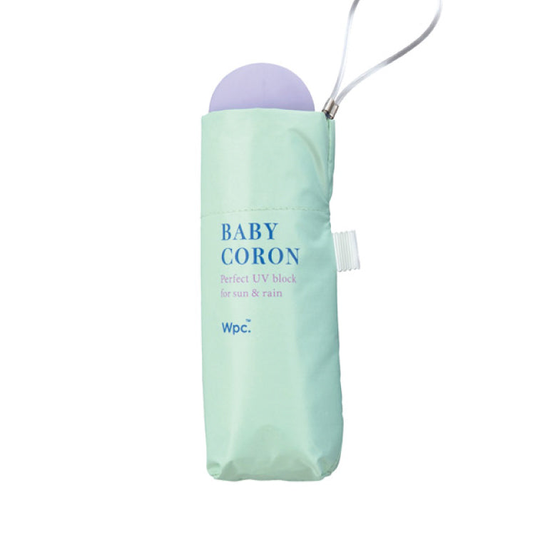 【WPC】Baby Cologne Mini Folding Parasol | 100% UV, Light &amp; Blue Light Protection | Cute &amp; Compact Sun &amp; Rain Umbrella