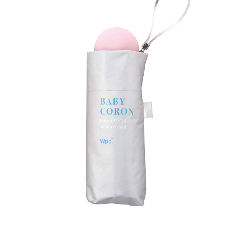 【WPC】Baby Cologne Mini Folding Parasol | 100% UV, Light &amp; Blue Light Protection | Cute &amp; Compact Sun &amp; Rain Umbrella