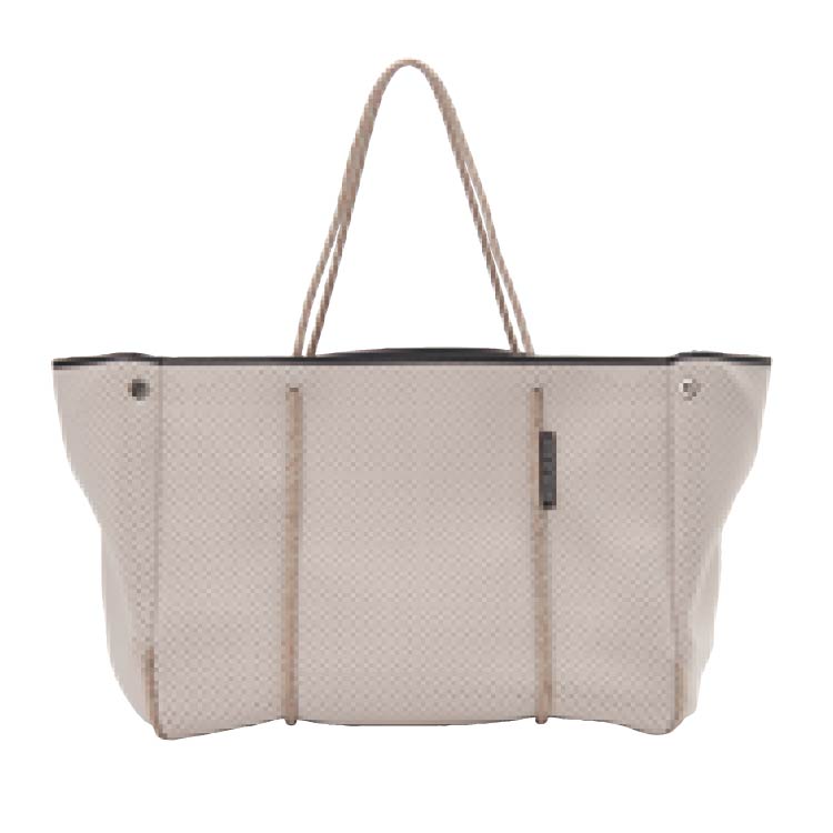 STATE OF ESCAPE – Lightweight Washable Neoprene Tote Bag | 2025 Summer Collection