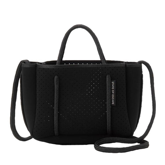 STATE OF ESCAPE – 2WAY Neoprene Crossbody Bag BLACKOUT | 2025 Summer Collection