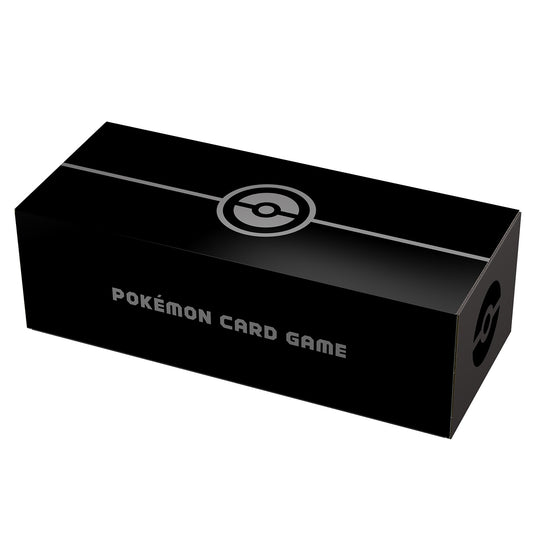 Pokémon TCG Long Card Box “Black” | Premium Trading Card Storage Box | Japan Exclusive
