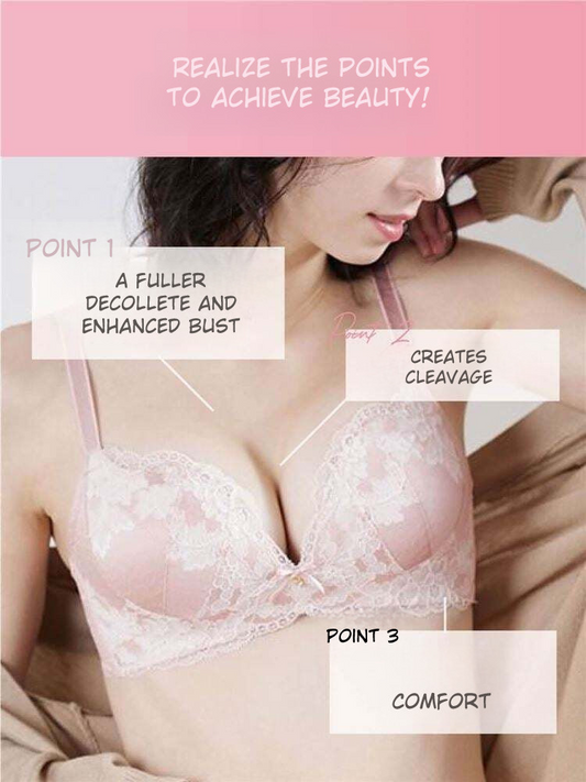 [Breast Shaping Bra] Create a Defined Cleavage with the Neo Adore Stella Bra