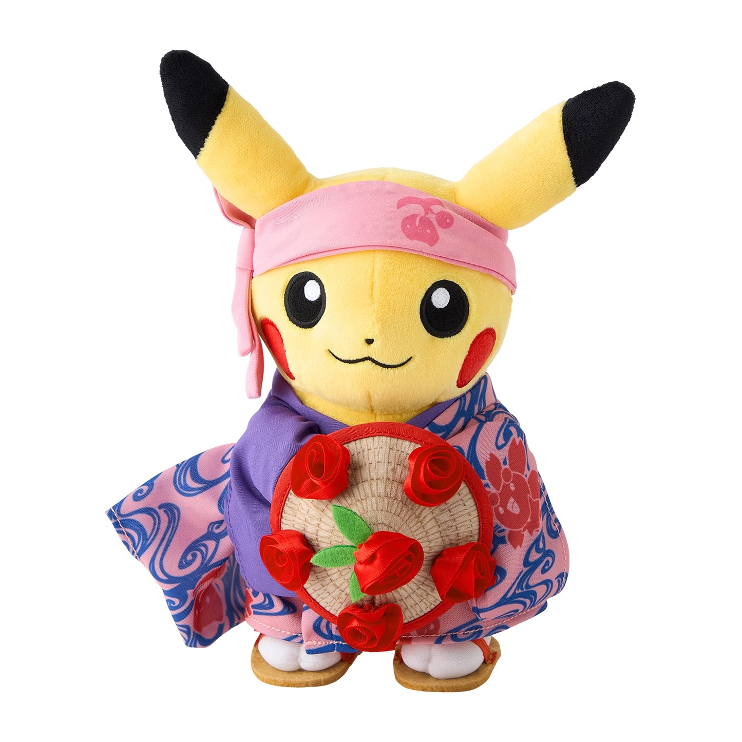 Hanagasa Festival Pikachu Plush – Pokémon Center Tohoku Exclusive! 💃🎐🌸