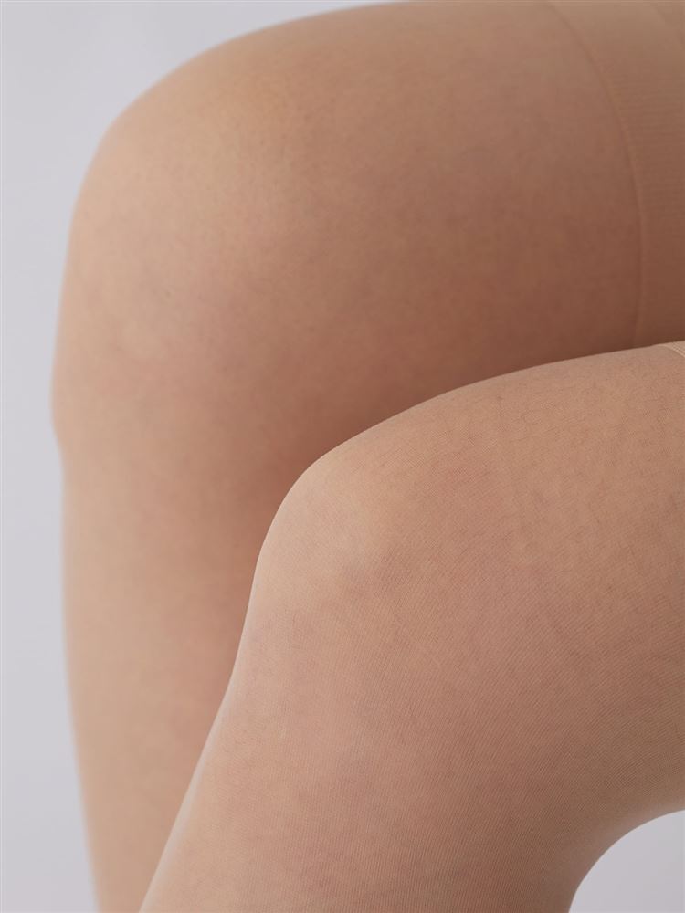 Premium “Bare Skin Foundation Feel” Run-Resistant Over-the-Knee Stockings | UV Protection & Anti-Odor