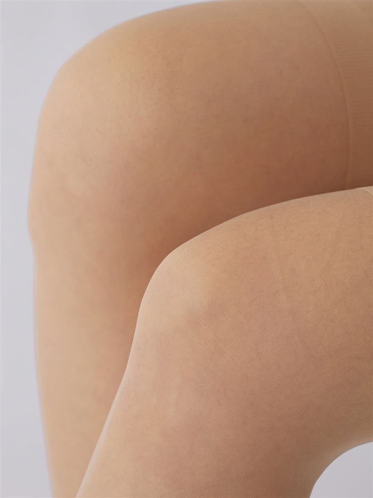 Premium “Bare Skin Foundation Feel” Run-Resistant Over-the-Knee Stockings | UV Protection & Anti-Odor