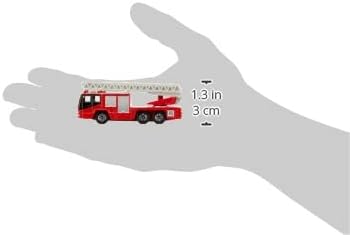 Tomica No. 108 Hino Aerial Ladder Fire Truck - Morita Super Gyro (2002 Release)