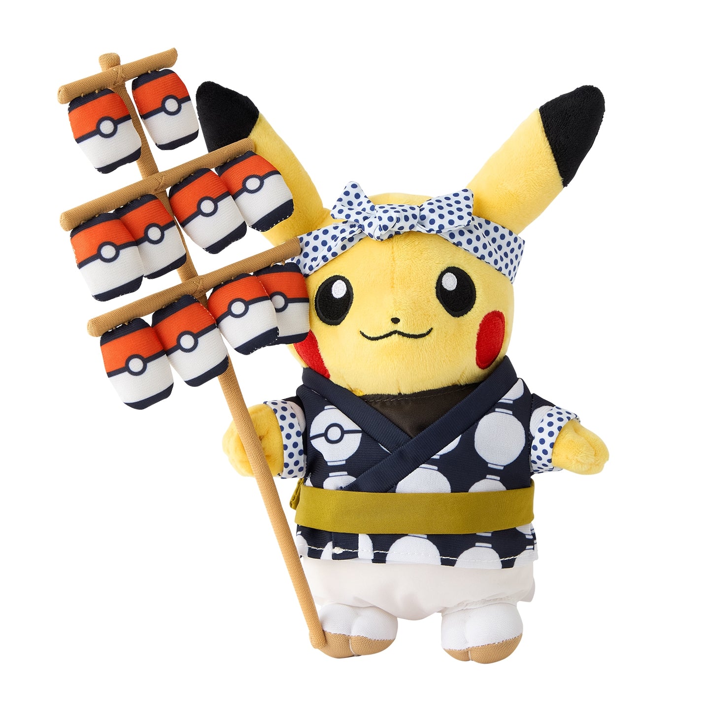 Kanto Festival Pikachu Plush – Pokémon Center Tohoku Exclusive! 🌾✨🎇