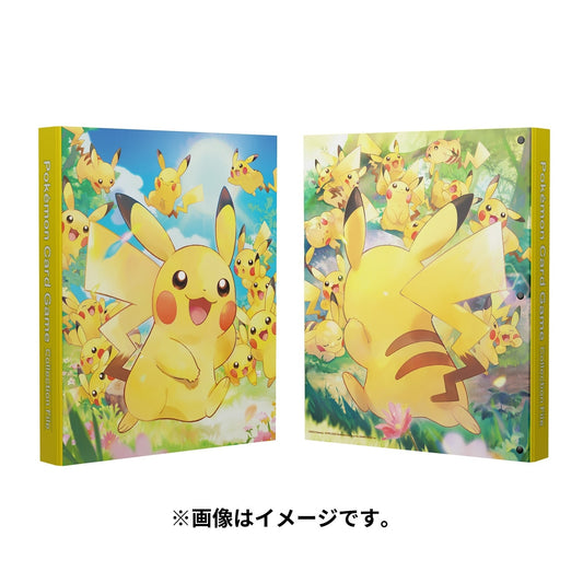 Pokémon TCG Collection File “Pikachu Parade” | 9-Pocket Card Binder with 10 Refill Sheets