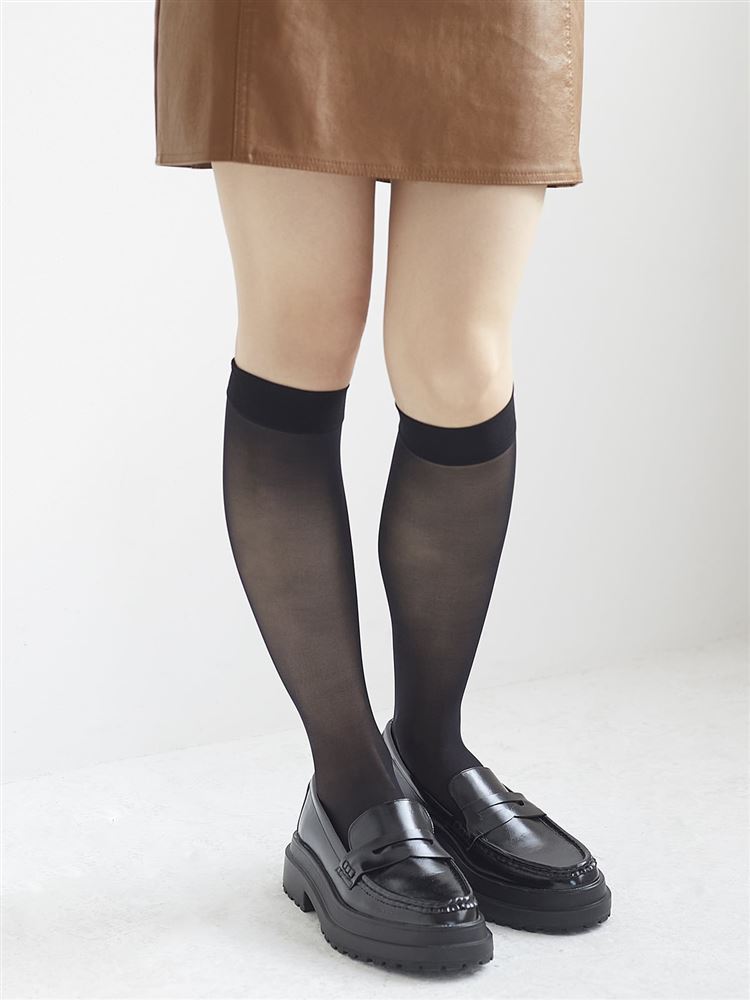 Run-Resistant 30 Denier Knee-High Socks | Sheer, Elegant & Comfortable Everyday Wear