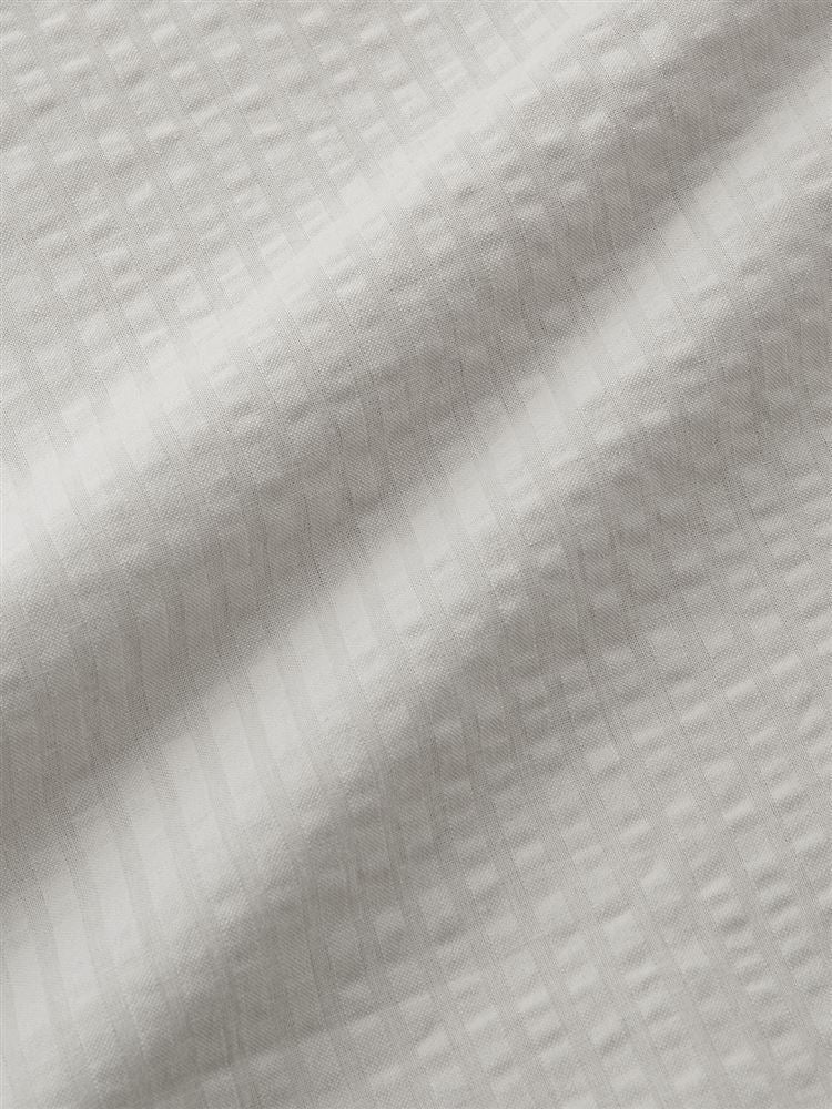 Breathable 100% Cotton Seersucker Pajamas  Short-Sleeve Button-Front Set