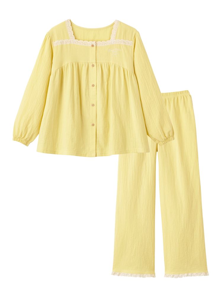 100% Cotton Soft Korean-Style Pajamas | Double Gauze Comfort & Cute Boutique Design