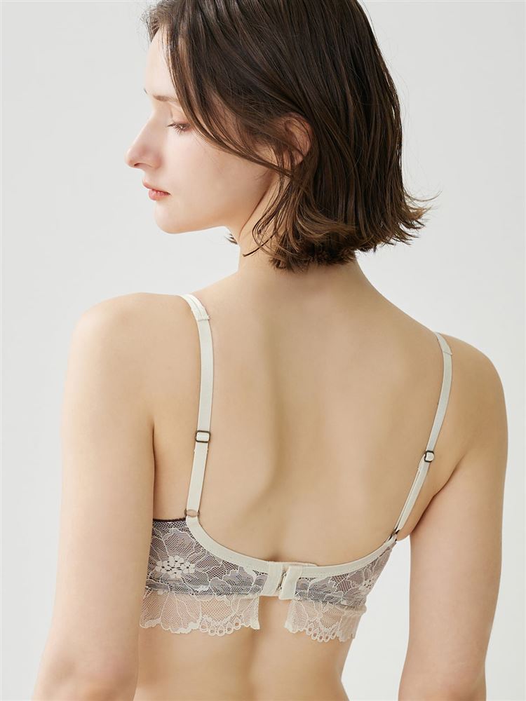 [Maximum Volume, Zero Wires] Tokumori No-Wire Bra | Ultimate Comfort & Lift in Lace