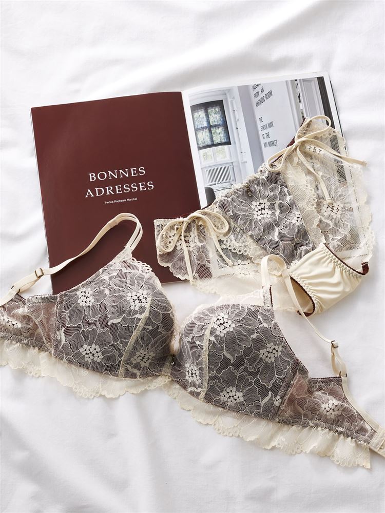 [Maximum Volume, Zero Wires] Tokumori No-Wire Bra | Ultimate Comfort & Lift in Lace