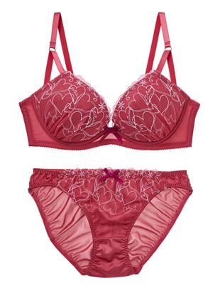 Aero Cuore Bra & Panty Set – Sweet Hearts, Beautiful Curves