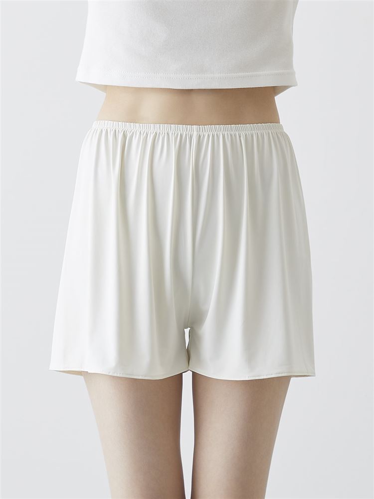 Anti-Sheer Culotte Slip Shorts 1-Inch Short | Quick-Dry & Anti-Static Comfort