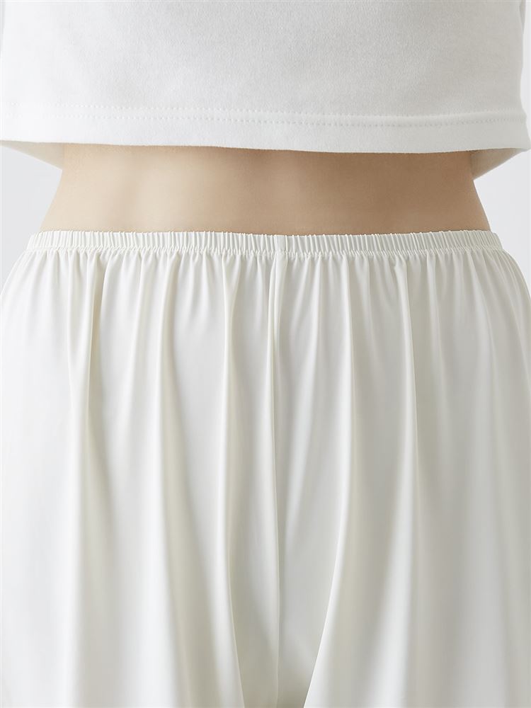 Anti-Sheer Culotte Slip Shorts 3-Inch Length | Quick-Dry, Anti-Static & Smooth Feel