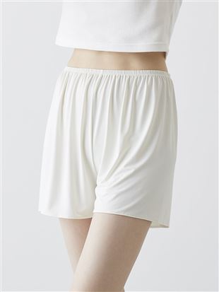 Anti-Sheer Culotte Slip Shorts 3-Inch Length | Quick-Dry, Anti-Static & Smooth Feel