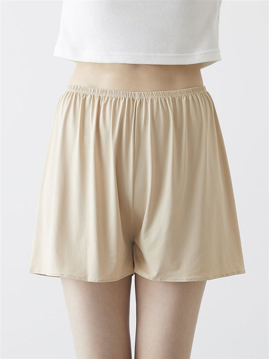 Anti-Sheer Culotte Slip Shorts 3-Inch Length | Quick-Dry, Anti-Static & Smooth Feel