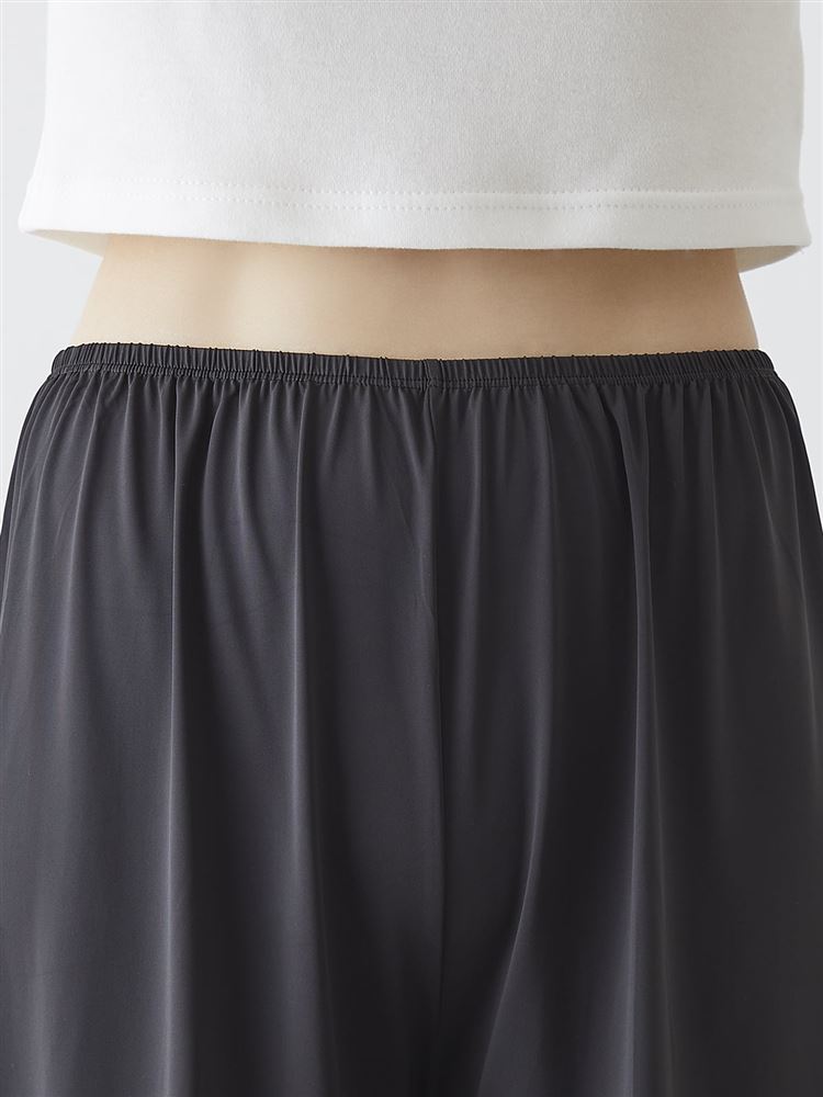 Anti-Sheer Culotte Slip Shorts 5-Inch Length | Static-Free, Quick-Dry & Ultra-Smooth