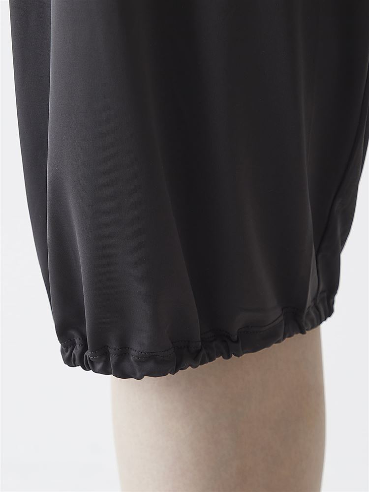 Anti-Sheer Culotte Slip Pants 7-Minute Length | Quick-Dry, Static-Free & Toilet-Safe Hem Design