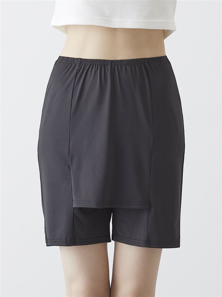 Anti-Sheer 3 Inch Culotte Slip Shorts with Y-Line Guard | Quick-Dry, Anti-Static, Comfortable Fit