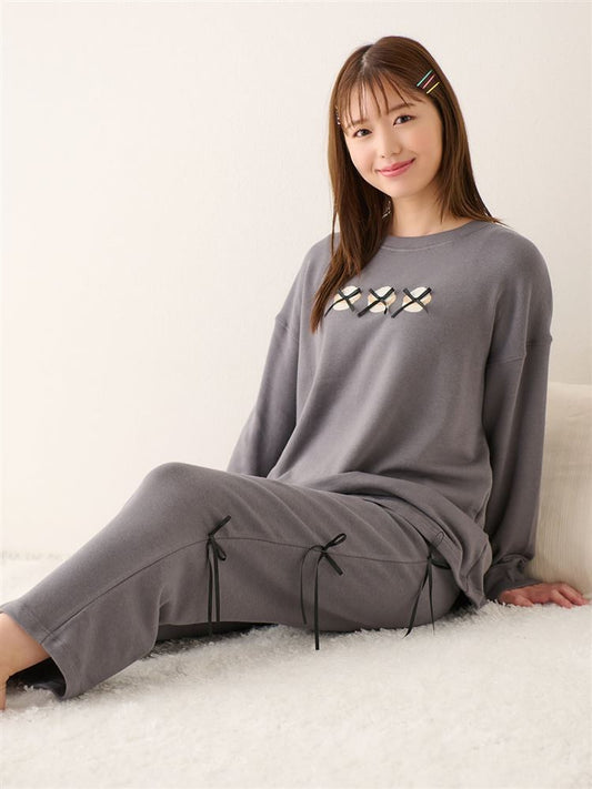 Temperature Control Ribbon Cupcake Print Pajamas – Soft & Stretchy Loungewear