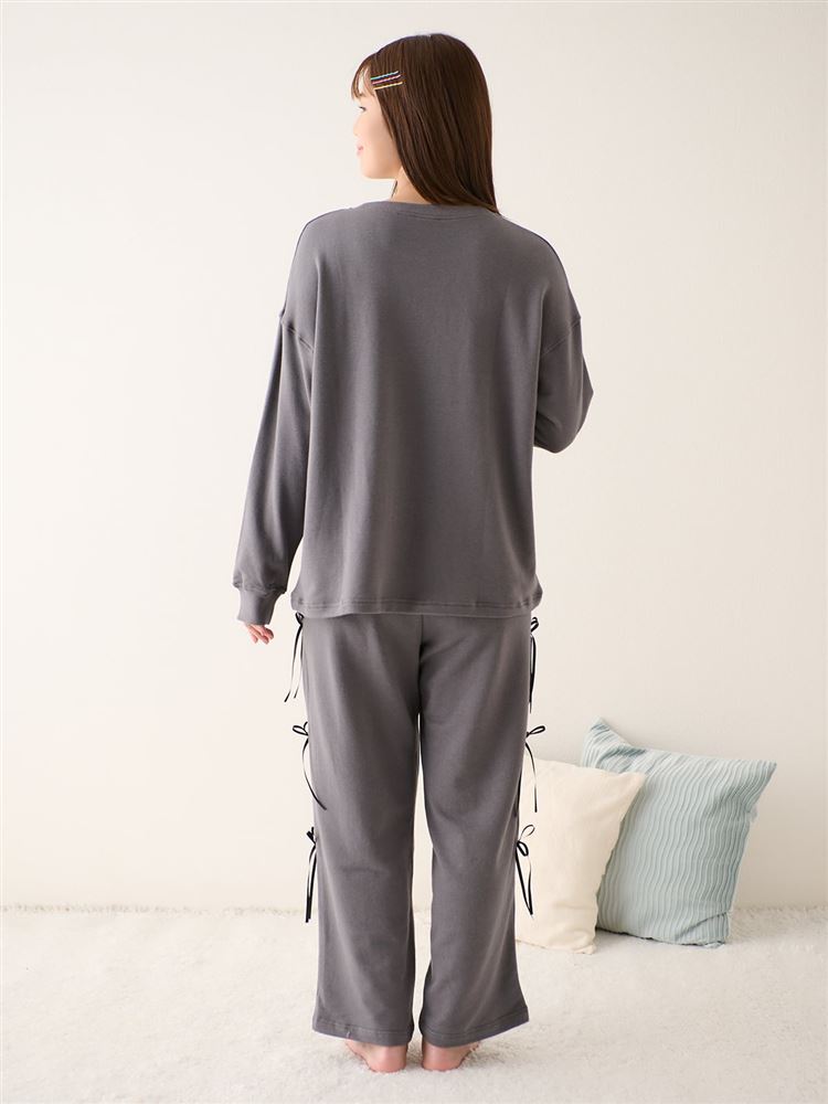 Temperature Control Ribbon Cupcake Print Pajamas – Soft & Stretchy Loungewear