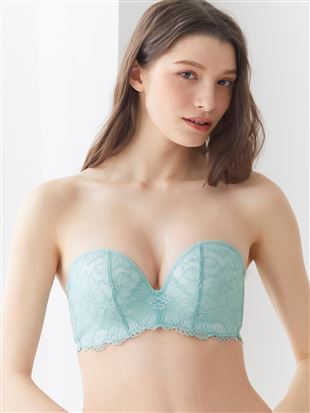 [Ultimate Lift] Tokumori Strapless Bra | Wire-In Tube Top with Max Volume Boost