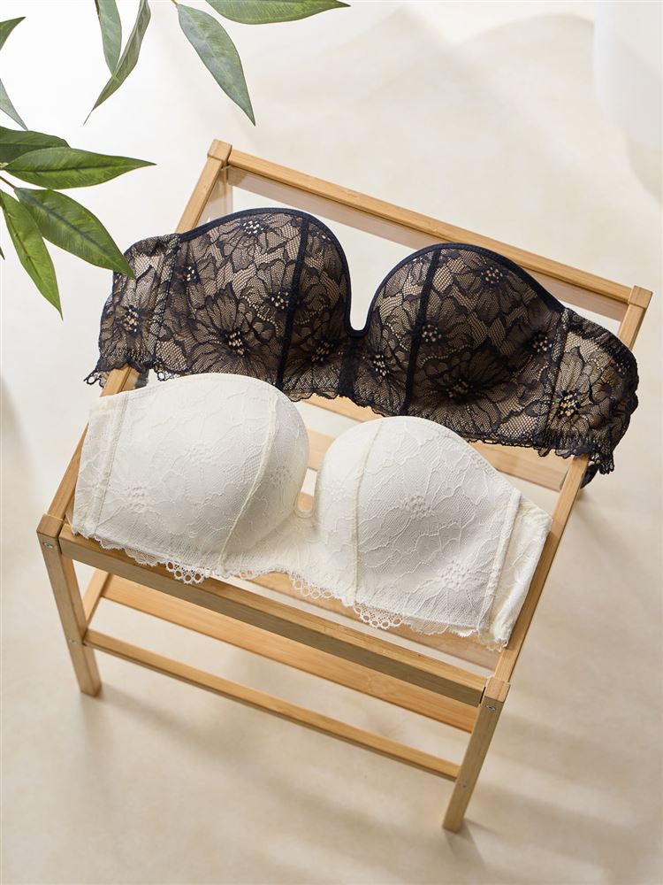 [Ultimate Lift] Tokumori Strapless Bra | Wire-In Tube Top with Max Volume Boost