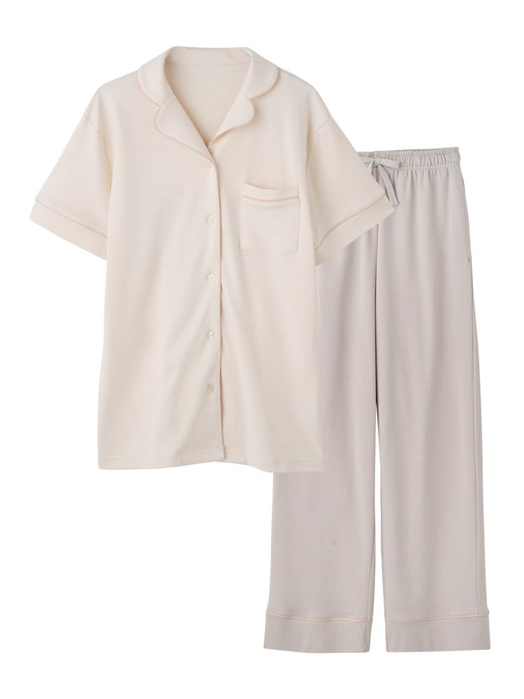Chuturan Innerwear Cotton 100% Relax Pajamas (Short Sleeve) | Soft & Smooth | Breathable Sleepwear