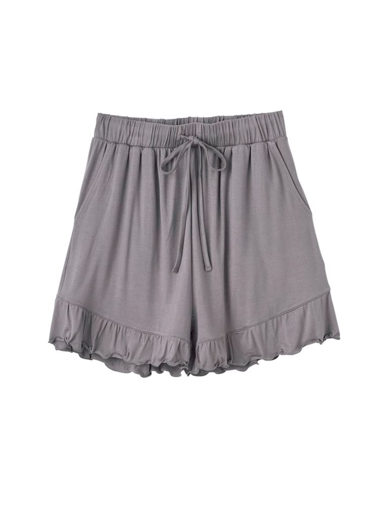 3-Piece Loungewear Set – Camisole, Shorts & Long Cardigan for Effortless Feminine Comfort