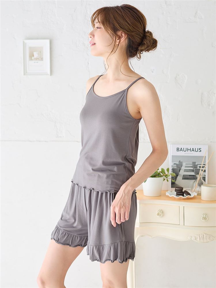 3-Piece Loungewear Set – Camisole, Shorts & Long Cardigan for Effortless Feminine Comfort